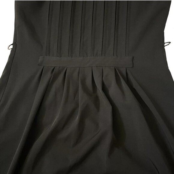 New Calvin Klein Sleeveless Pleated Sheath Dress - Picture 7 of 13